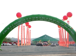 Bình Phước: Động thổ dự án thành phần 1 cao tốc Gia Nghĩa-Chơn Thành